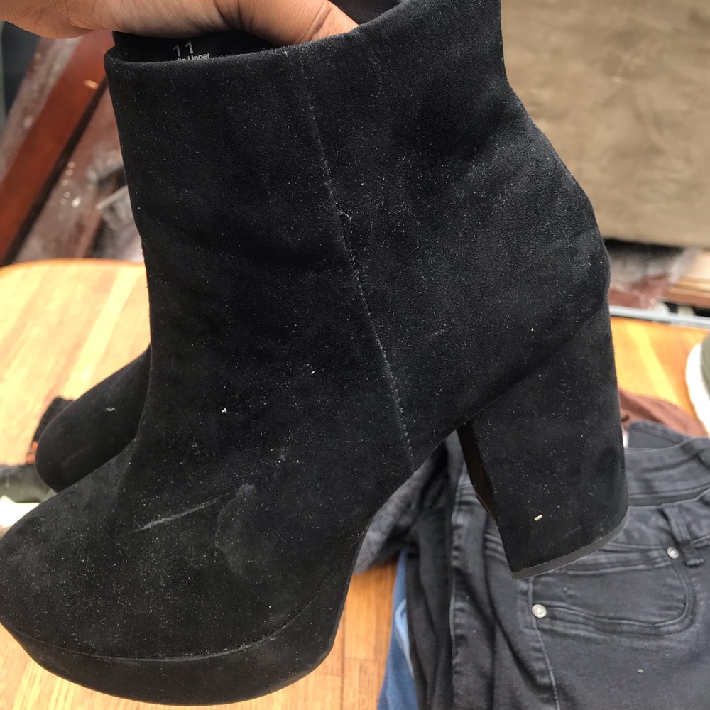 BLACK VELVET BOOTS ❗️❗️❗️